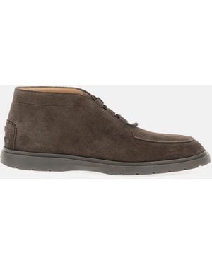 Tod's Suede Chukka Boots - Brown