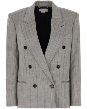 Stella McCartney Clothing Blazers & Gilets - Gray