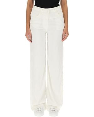 Givenchy Oversized Denim Jeans - White