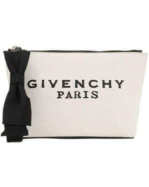 Givenchy Lovo Cotton Pouch - White