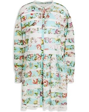 Dolce & Gabbana Floral Print Dress - Blue