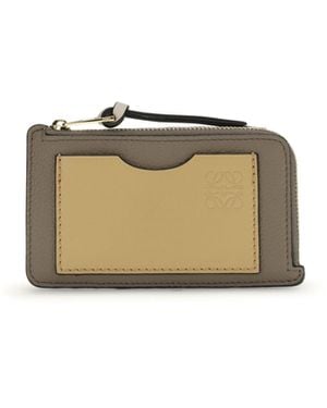 Loewe Cardholder With Coin Pocket - Metallic