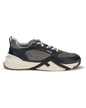 Fendi Sneakers Calf Leather - White