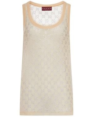 Women's Gucci Sleeveless and tank tops | Lyst