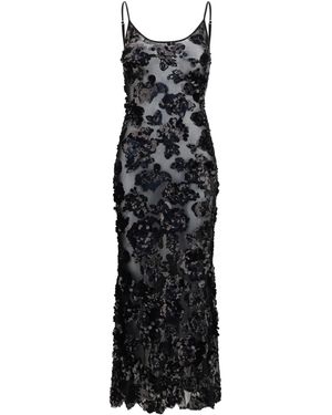 Nissa Sequin Dress - Black
