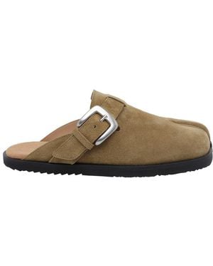 Maison Margiela Tabi Mules - Brown