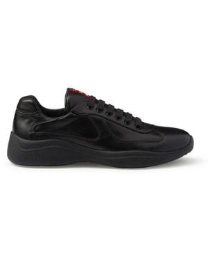 Prada America's Cup Sneakers - Black