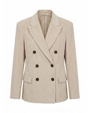 Brunello Cucinelli Suit-Type Jacket - Natural
