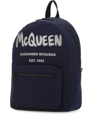 McQueen Bags Backpacks - Blue