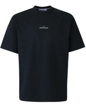 Stone Island Luisaviaroma Short Sleeve T-shirt in Gray for