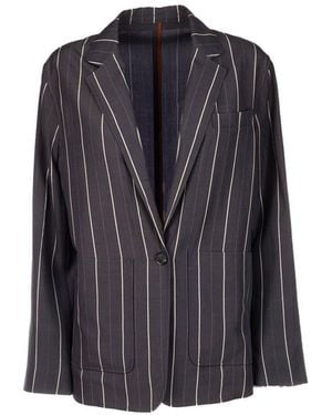 Paul Smith Clothing Blazers & Gilets - Blue