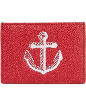 Thom Browne Accessories Wallets - Red