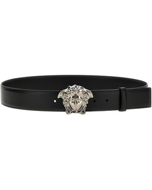 Versace 'La Medusa' Belt - Black