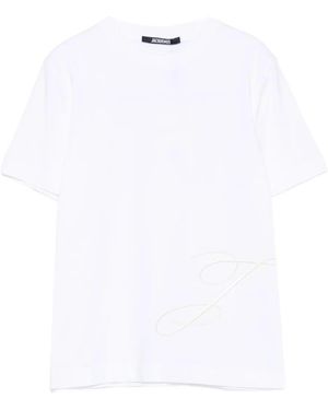 Jacquemus Le T-Shirt J - White