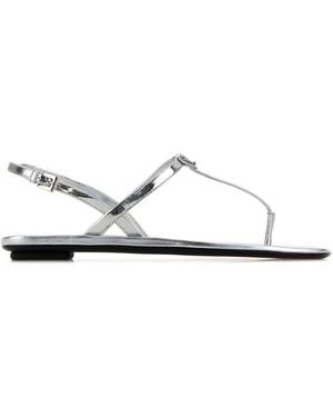 Prada Solid Sandals - White