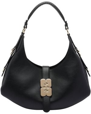 Ganni Small Kat Shoulder Bag - Black