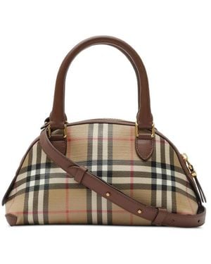 Burberry Tote Bags - Brown