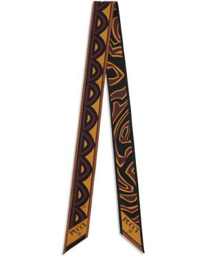 PUCCI Silk Twill Scarf - Natural