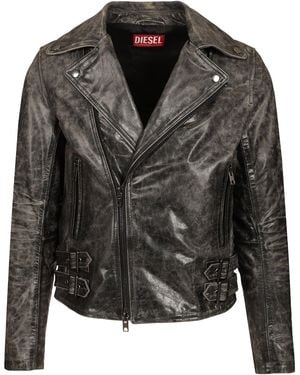 DIESEL Biker Jacket - Black