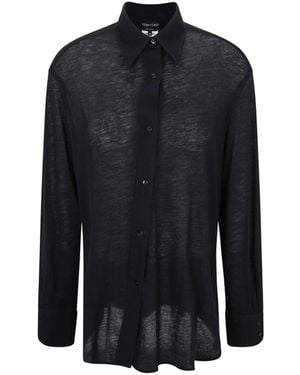Tom Ford Cashmere Shirt - Blue