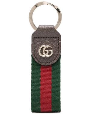Gucci Ophidia Key-Ring - White