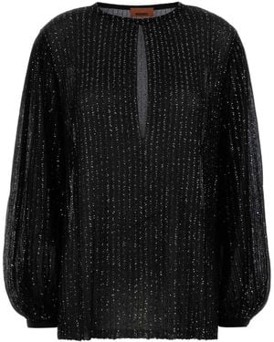 Missoni Regular Embellished Shirt - Black