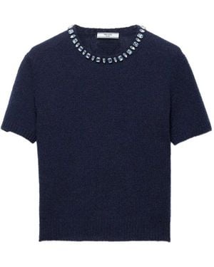 Prada Knit Top - Blue