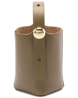 Loewe 'Pebble' Mini Bucket Bag - Natural
