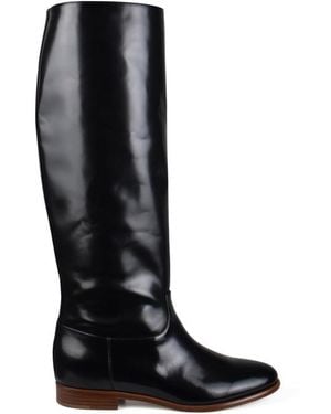 Gabriela Hearst Patent Leather Ankle Boots - Black
