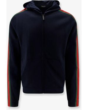 Gucci Silk And Cotton Sweatshirt - Blue