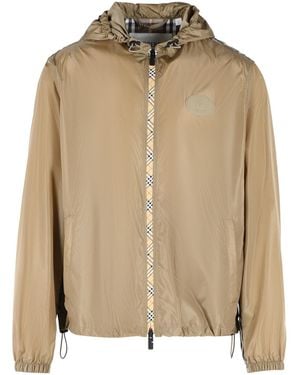 Burberry 'Newport' Polyamide Jacket - Natural