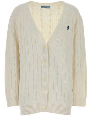 Prada Cotton Cardigan - White
