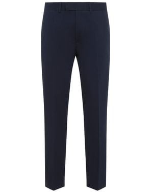 Tom Ford Stretch Cotton Chino Pants - Blue