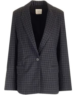 forte_forte Forte_Forte Boxy Fit Blazer - Black