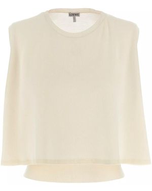 Loewe Wool Sweater - White