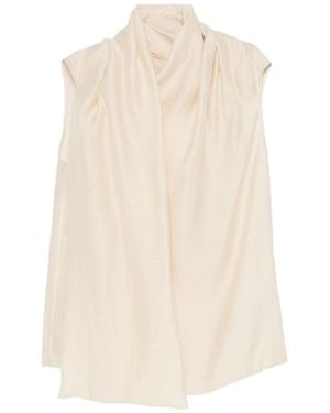 TOTEME Scarf Blouse - Natural