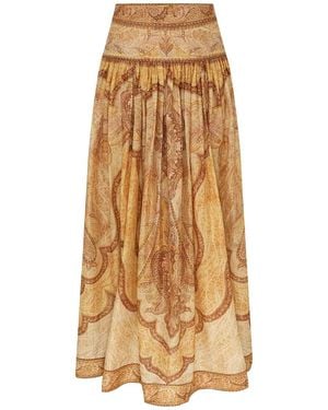 Zimmermann "Wanderlust" Maxi Skirt - Natural