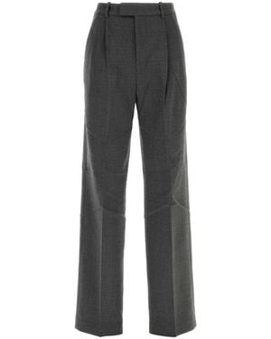 Self-Portrait Self-Tie Twill Pant For - Black