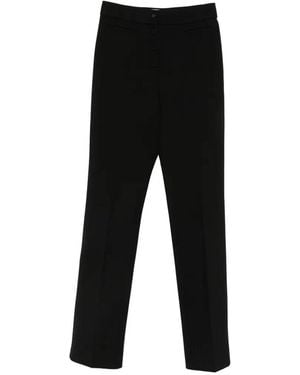 Valentino Garavani Straight-Leg Wool Pants - Black