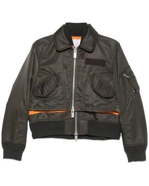 Sacai Jackets - Black