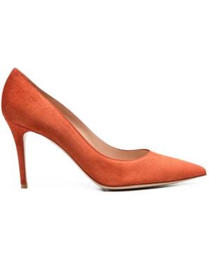 Gianvito Rossi Gianvito 85 Suede Pumps - Pink