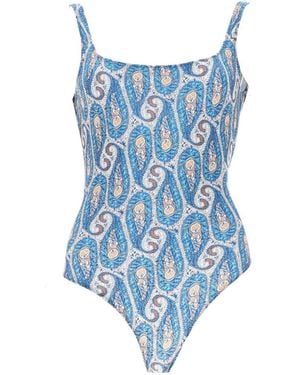 Etro Paisley Swimwear - Blue