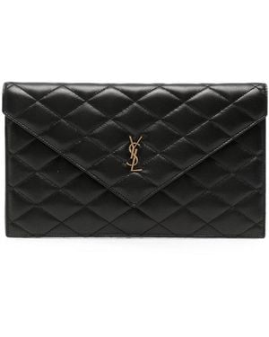 Saint Laurent Clutch Bags - Black