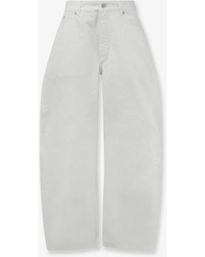 Alaïa Rodeo Denim Pants - White