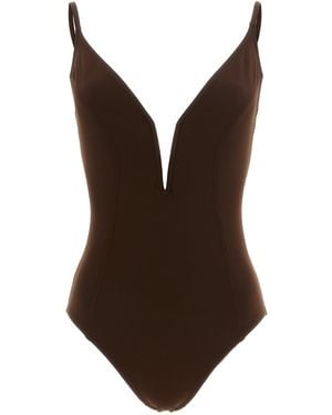 Eres 'Galbe' One-Piece Swimsuit - Brown