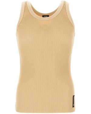 Fendi Clothing T-Shirt - Natural