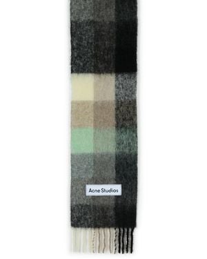 Acne Studios Alpaca Blend Scarf - Green