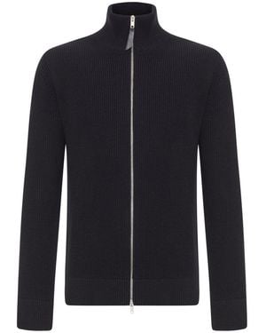 Maison Margiela Ribbed Pullover - Blue