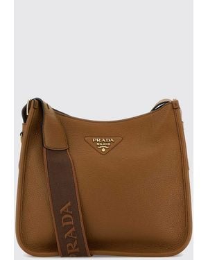 Prada Crossbody Bag - Brown