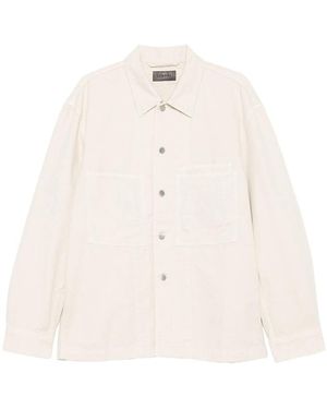 Lemaire Neutrals Shirts - Natural